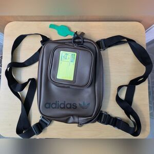 Adidas Originals Polyurethane Small Square Bag Shoulder Bag Crossbody Bag Sling